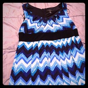 Blue summer dress